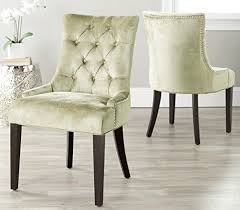 Safavieh Set Of 2 Ashley Side Chairs Gold You Can Find Out More Details At The Link Of Th Side Chairs Dining Velvet Dining Chairs Velvet Dining Room Chairs