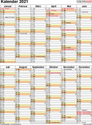 Excel ffb 221 kostenlos : Kalender 2021 Zum Ausdrucken In Excel 19 Vorlagen Kostenlos