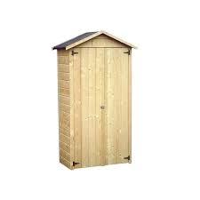 armoire de jardin bois arbae l105 5 h186 cm ep 12 mm outdoor living diy home tall cabinet storage