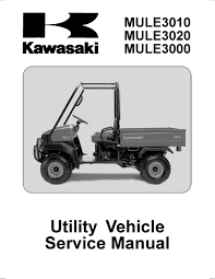 View and download kawasaki mule 610 4×4 service manual online. Kawasaki Mule3010 Service Manual Pdf Download Manualslib