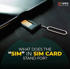 Maybe you would like to learn more about one of these? Upes What Does The Sim In Sim Card Stand For Upes Facebook