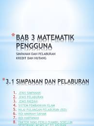 Download & view matematik tingkatan 2 bab 3: Bab 3 Matematik Pengguna