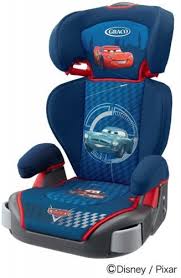 New Graco Disney Junior Maxi Plus Car Safety Seat Cars Blue Japan Free Shipping Kids Booster Seat Baby Car Seats Baby Car Safety
