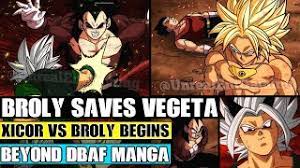 And in guest starring roles on nbc, fox, cbs dramas. Beyond Dragon Ball Af Broly Saves Vegeta From Xicor Earths Final Hope Xicor Vs Broly Begins Youtube