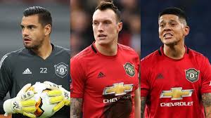 Marcos rojo intentó salir jugando pero se equivocó y el contragolpe alemán terminó en el gol de la madre de marcos rojo conversó con telefé sobre el partido de su hijo y el gol heroico que hizo para. Manchester United Sergio Romero Phil Jones And Marcos Rojo Left Out Of Champions League Squad Football News Sky Sports
