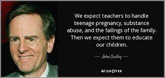 Just saying no prevents teenage pregnancy the way 'have a nice day' cures chronic depression. Top 13 Teenage Pregnancy Quotes A Z Quotes