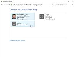 You can now close out of the local security policy window. How To Change User Accounts In Windows 10 Dummies