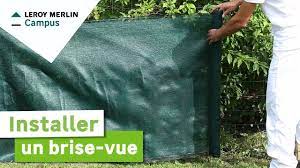 Brise vue terrasse leroy merlin. Comment Installer Un Brise Vue Youtube