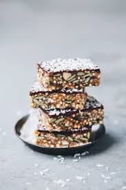 Nut Quinoa Chocolate Bars Healthy Sweets Food Vegan Desserts