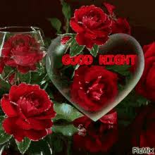 Good night love messages are not just well wishes for a sweet night's sleep. Good Night Rose Gifs Tenor