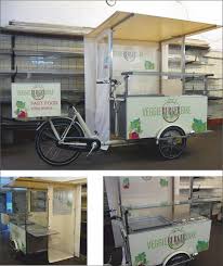 Veggie Hamburger Bike In 2020 Fahrrad Essen Imbisswagen Mobile Kuche