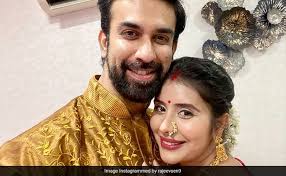 Charu Asopa And Rajeev Sen Share Pics From Ganpati Visarjan