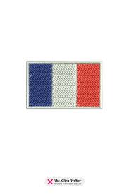 Mini drapeau français à broder à la machine - drapeau tricolore au point de  remplissage en satin - drapeau national de la France - petit drapeau 6  tailles - TÉLÉCHARGEMENT IMMÉDIAT - Etsy France