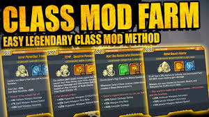 Level 50 Borderlands 3 Legendary Operative Class Mod Bashing