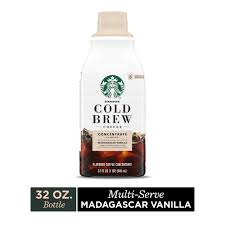 The result is good coffee, in high volumes, when you need it. Starbucks Cold Brew Coffee Madagascar Vanilla Multi Serve Concentrate 1 Bottles 32 Oz Walmart Com Walmart Com