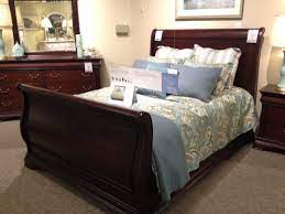 Haverty S Orleans Queen Grand Sleigh Bed Cherry 599 Master Bedroom Colors Bedroom Makeover Home