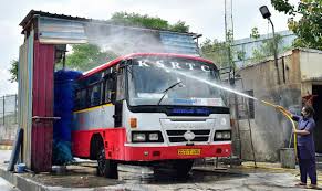 Ksrtc Resumes Bus Service With Riders Deccan Herald
