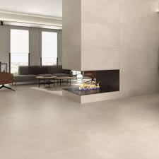 Carrelage Sol Et Mur Aspect Beton Beige Public Bone 60x60 Cm Rectifie Carrelage Salon Carrelage Interieur Carrelage Moderne