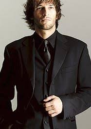 Wedding Black 3 Piece Suit With Black Shirt Black Tie Guide Contemporary Alternatives Wedding Suits Men Wedding Suits Men Black Best Wedding Suits