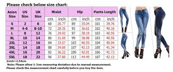 Details About Women Skinny Stretch Jeans Embroidered High Waisted Butt Lift Fitted Denim Pants