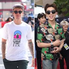 bts go billboard magazin jin, rm/namjoon. Justin Bieber And Bts S Rm Matched In Gucci Teen Vogue