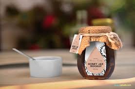Free Awesome Honey Jar Mockup Zippypixels Honey Jar Jar Free Honey
