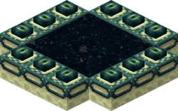 Complete the end portal by adding the eye of ender. End Portal Official Minecraft Wiki