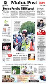 Iktibar kepada diri, bangsa dan negara. Malut Post 8 Juni 2018 By Malut Post Issuu