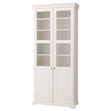 Ikea Us Furniture And Home Furnishings Bookcase With Glass Doors Glass Cabinet Doors Liatorp