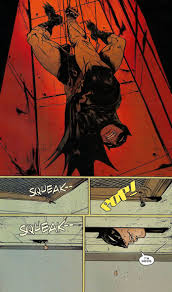 Clean shafts of concrete and snowy rooftops. Batman Year 100 Review Batman News