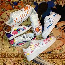 Decoart Stylin Custom Sneakers Painting Leather Sneakers Custom Sneakers