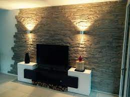 Leinwanddrucke, glasbilder und wallprints bringen innovative dekoration für zuhause und büro schneller versand kauf auf rechnung jetzt. Steinwand Optik Optik Steinwand Steinwand Wohnzimmer Steinwand Innen Steinwand