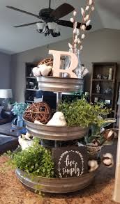 Created my winter centerpiece for my dining room table using neutral, . Pretty Tier Tray Style Kitchen Table Centerpiece Tray Decor Tiered Tray Decor