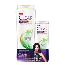 Clear Bitkisel Sentez Sampuan 500ml Sampuan 180ml Sac Bakim Seti Kagan Parfumeri Kozmetik Ve Ic Giyim