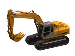 Hitachi Excavator 3d Model 3dsmax Files Free Download Modeling 11071 On Cadnav 3d Model Excavator Hitachi