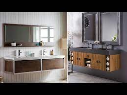 Opt for door panels along with glass inserts to maintain a wood vanity. 120 Modern Bathroom Vanity Design Ideas Beautiful Bath Vanity Cabinet Designs Youtube