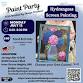 Hydrangeas Screen Painting Party