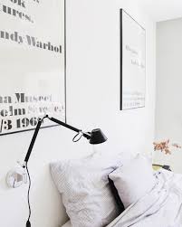 the tolomeo micro wall black finish is really chic from instagram via donebymyselfblog good morning from the bedroom apartment inspiration home lighting