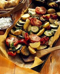 Wir Prasentieren Mediterranes Ofengemuse Rezept Rezepte Kochrezepte Gesunde Rezepte