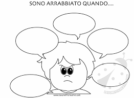 Disegni Da Colorare Sulla Rabbia Per Bambini Cerca Con Google Emozioni Immagini Pecs Le Idee Della Scuola