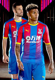 The official crest continued to be a sketch of the original crystal palace but this did not appear on the team shirts. Puma Launch Crystal Palace 18 19 Kits Soccerbible Football Outfits Product Launch Crystal Palace
