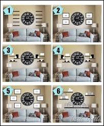 Finally I Was Looking For Ideas On How To Decorate Around A Large Wall Clock Wall Decor Living Room Big Wall Decor Room Wall Decor