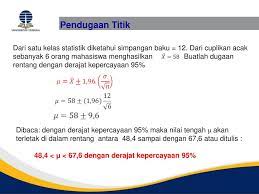 We did not find results for: Estimasi Topik Pembahasan Konsep Estimasi Pendugaan Statistik Ppt Download