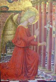 Bartolomeo Caporali Annonciation Ange Gabriel Angel Images Renaissance Art Italian Renaissance