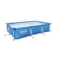 bestway piscine tubulaire rectangulaire steel pro 3x2 01x0 66m cdiscount jardin