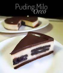 Tuangkan 1 cawan campuran milo ke dalam acuan. Cara Buat Puding Milo Oreo Menu Aktiviti Cuti Sekolah