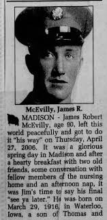 James McEvilly Obituary