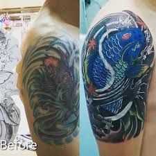 A collective of art in which tattooist have covered, reworked or otherwise made extreme improvements to past tattoo acquiring misadventures. Cover Up Tattoos Last Sparrow Tattoo