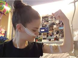 Georgie Ferris' weight dropped to 33kg