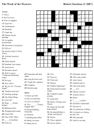 They are fun and it's easy to. Printable Crossword Puzzles With Answers Printable Crossword Puzzles Online